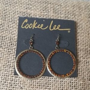 Cookie Lee crystal earrings